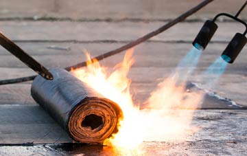 Blackborough End asphalt flat roofing repairs
