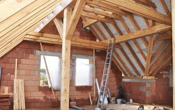Blackborough End attic trusses