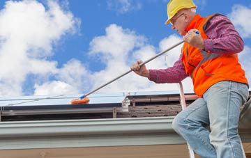 Blackborough End soft wash roof cleaning